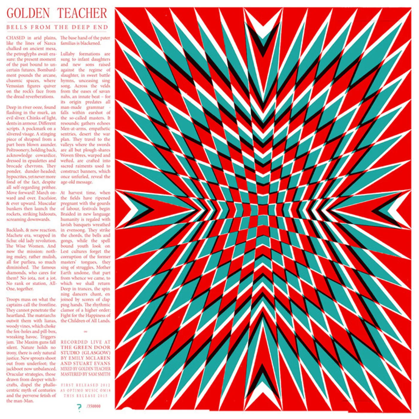 Golden Teacher Bells From The Deep End Vinyl Record