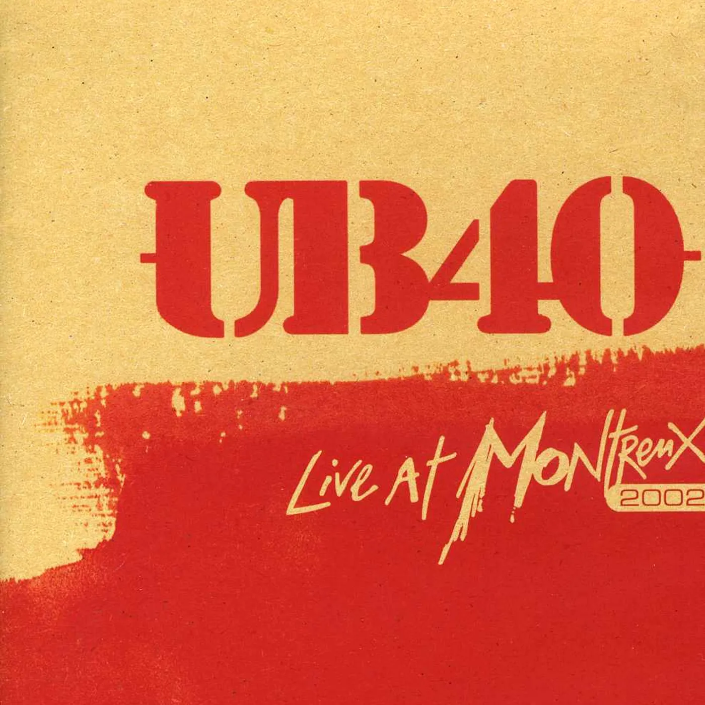 UB40 LIVE AT MONTREUX 2002 Blu-ray