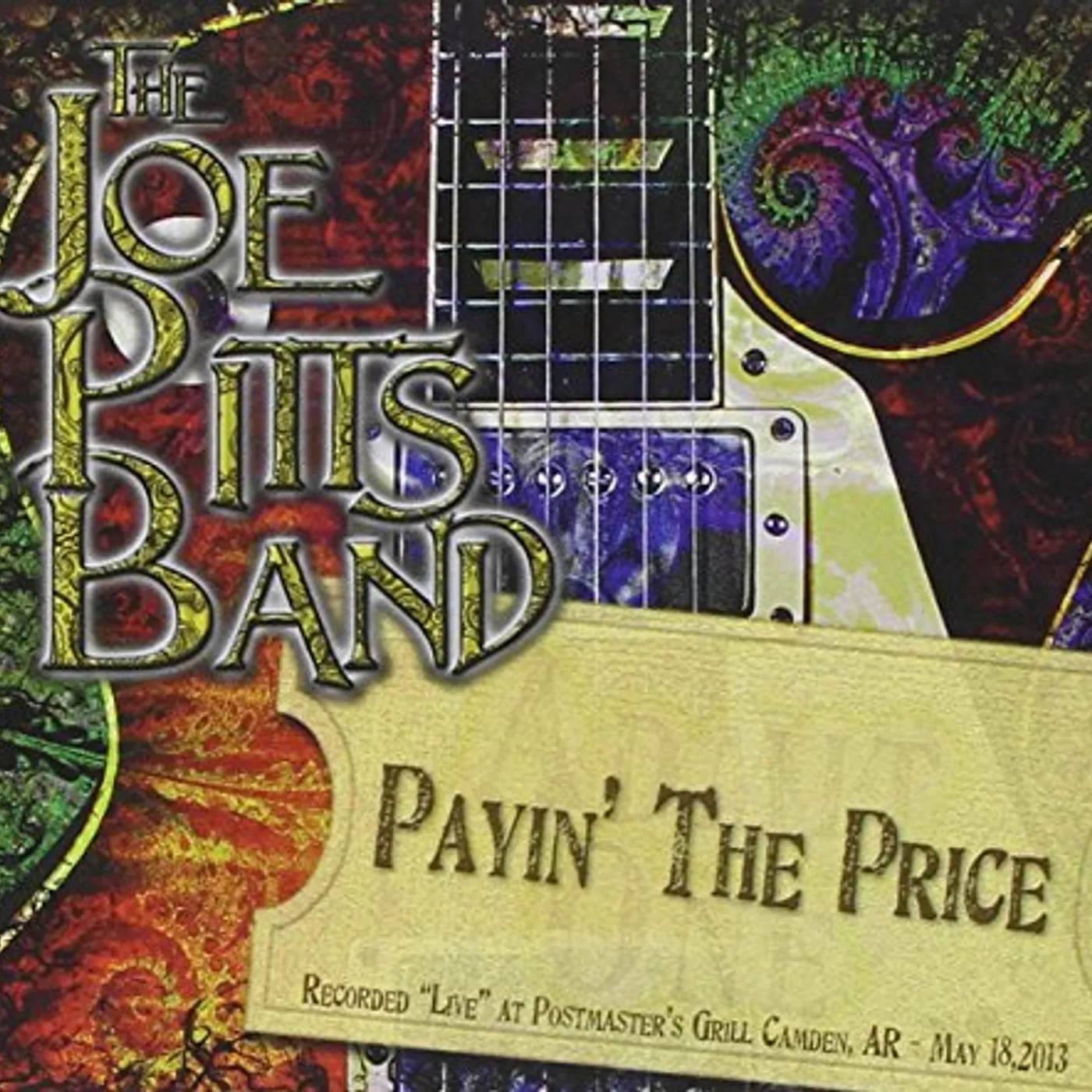 Joe Pitts PAYIN THE PRICE: LIVE CD