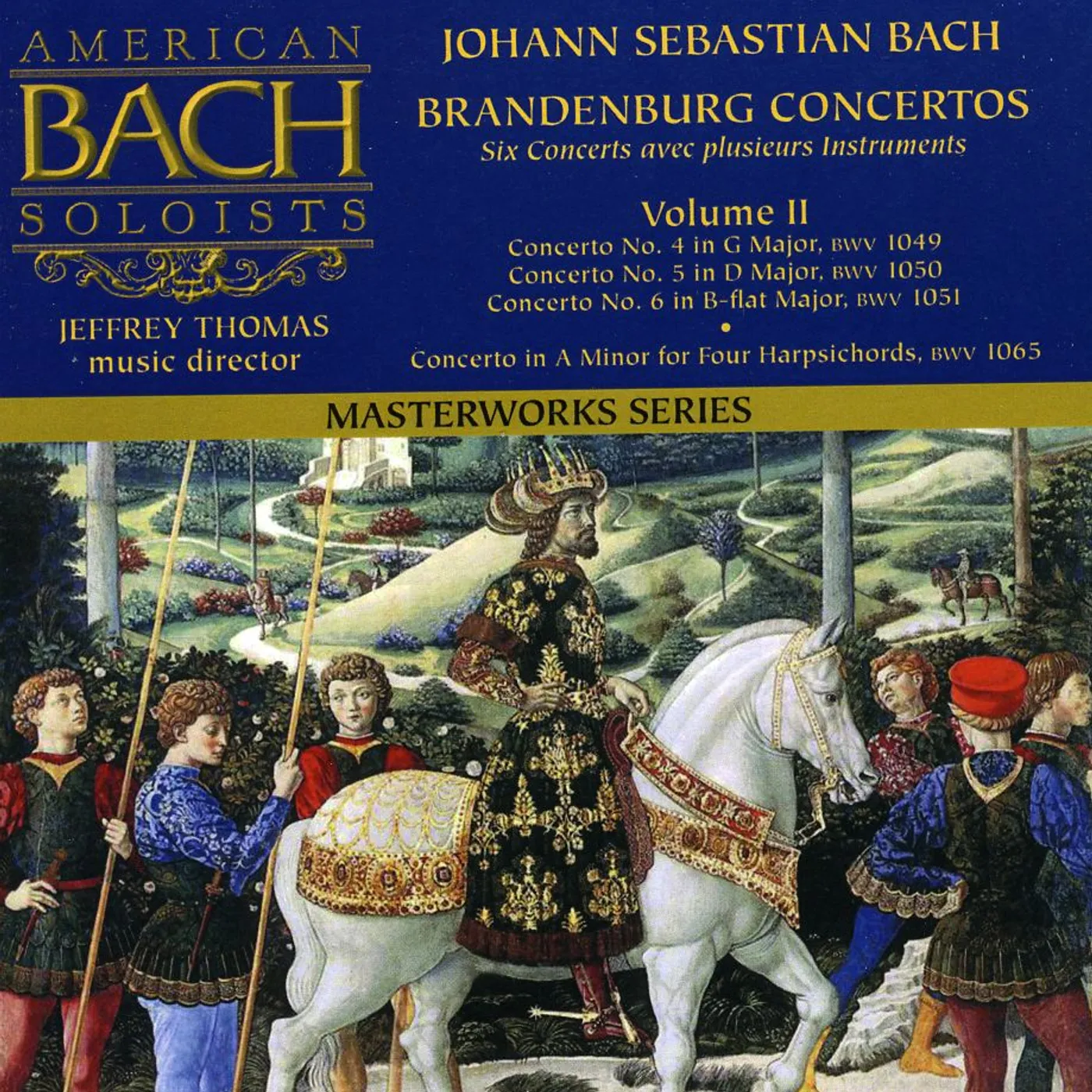 American Bach Soloists BACH: BRANDENBURG CONCERTOS 4-6 CD