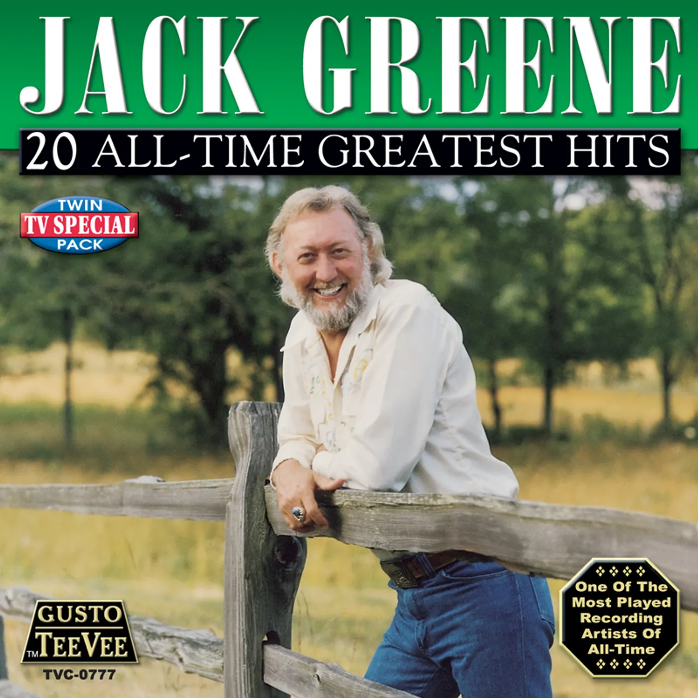 Jack Greene 20 ALL TIME GREATEST HITS CD