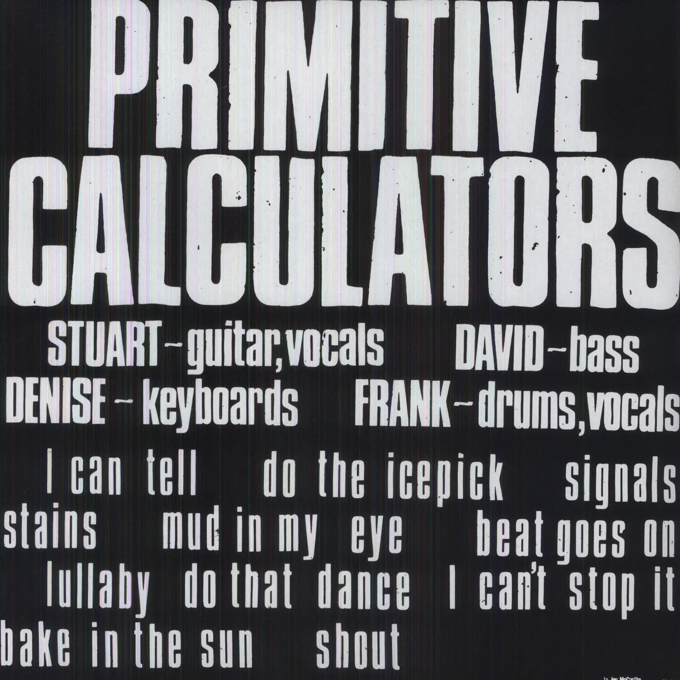 Primitive Calculators Vinyl Record