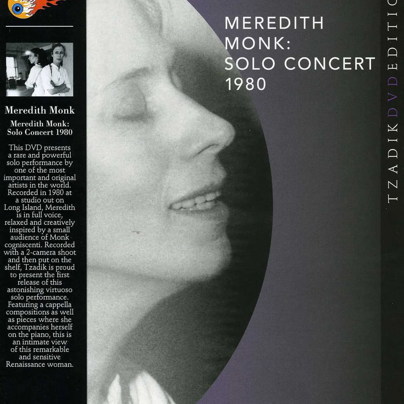 Meredith Monk SOLO CONCERT 1980 DVD