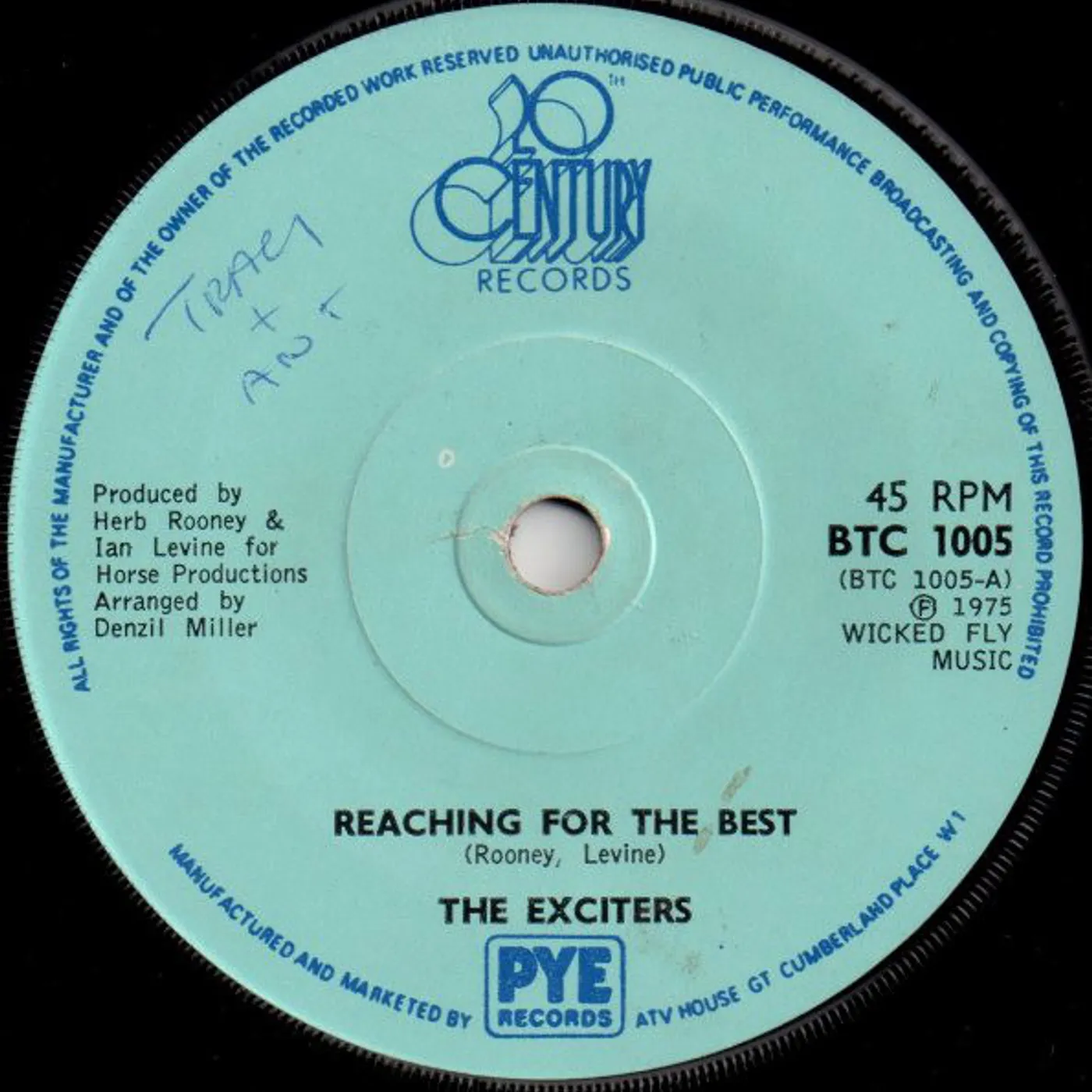 The Exciters Reaching for the Best Vinyl Record