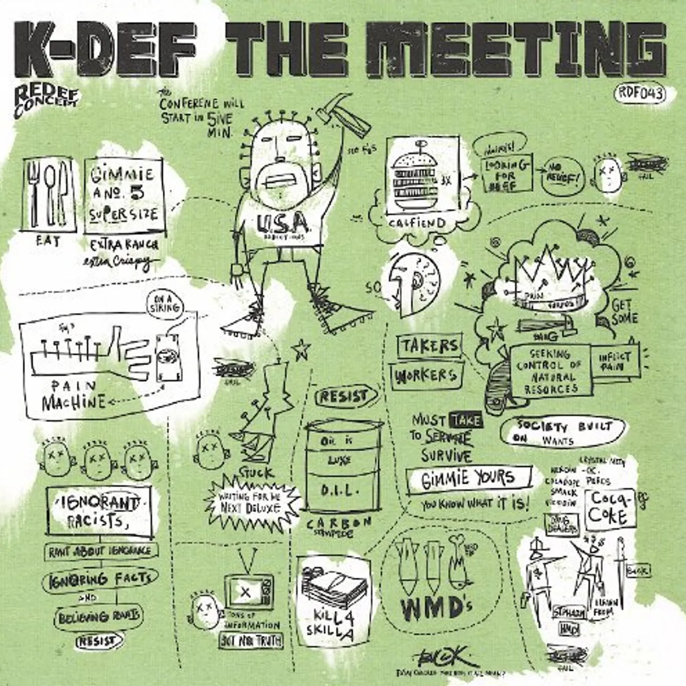K-DEF MEETING Vinyl Record