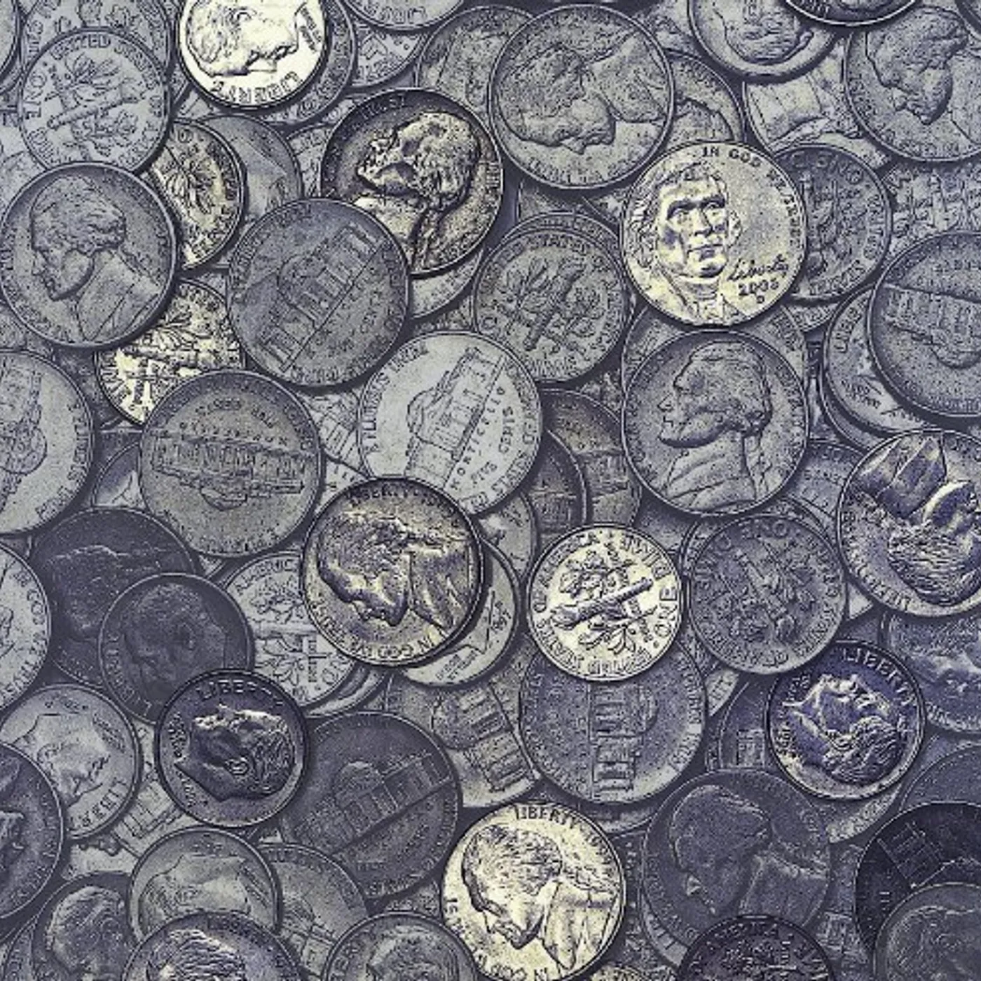 14KT Nickel & Dimed Vinyl Record