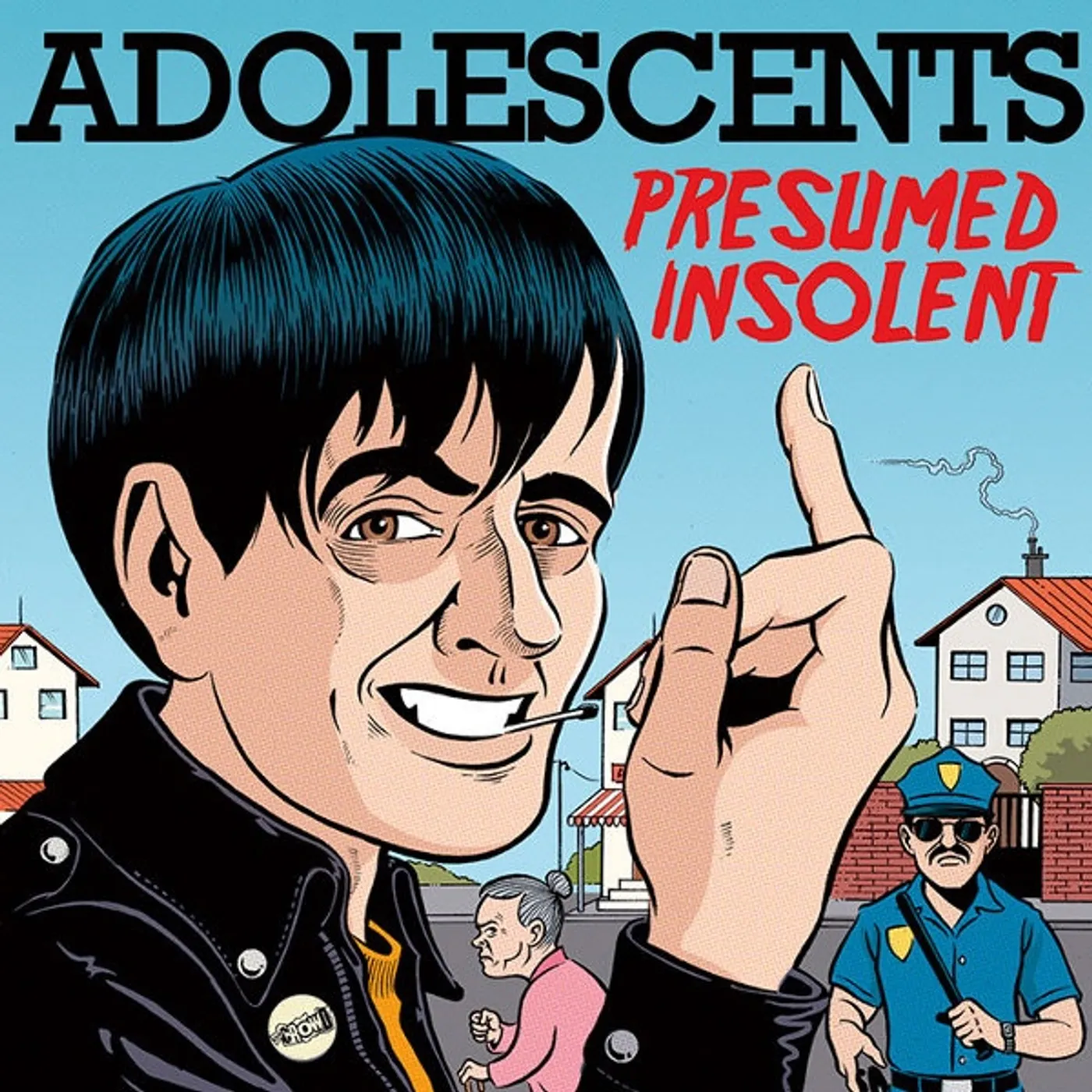 Adolescents PRESUMED INSOLENT Vinyl Record - Limited Edition