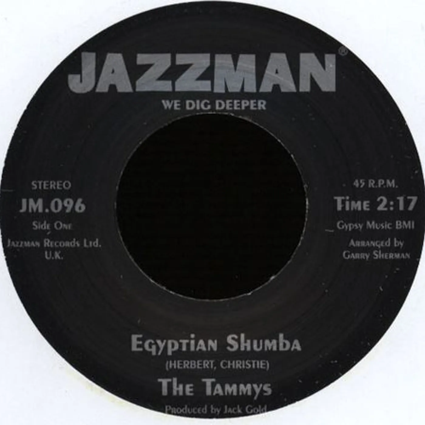 The Tammys EGYPTIAN SHUMBA Vinyl Record