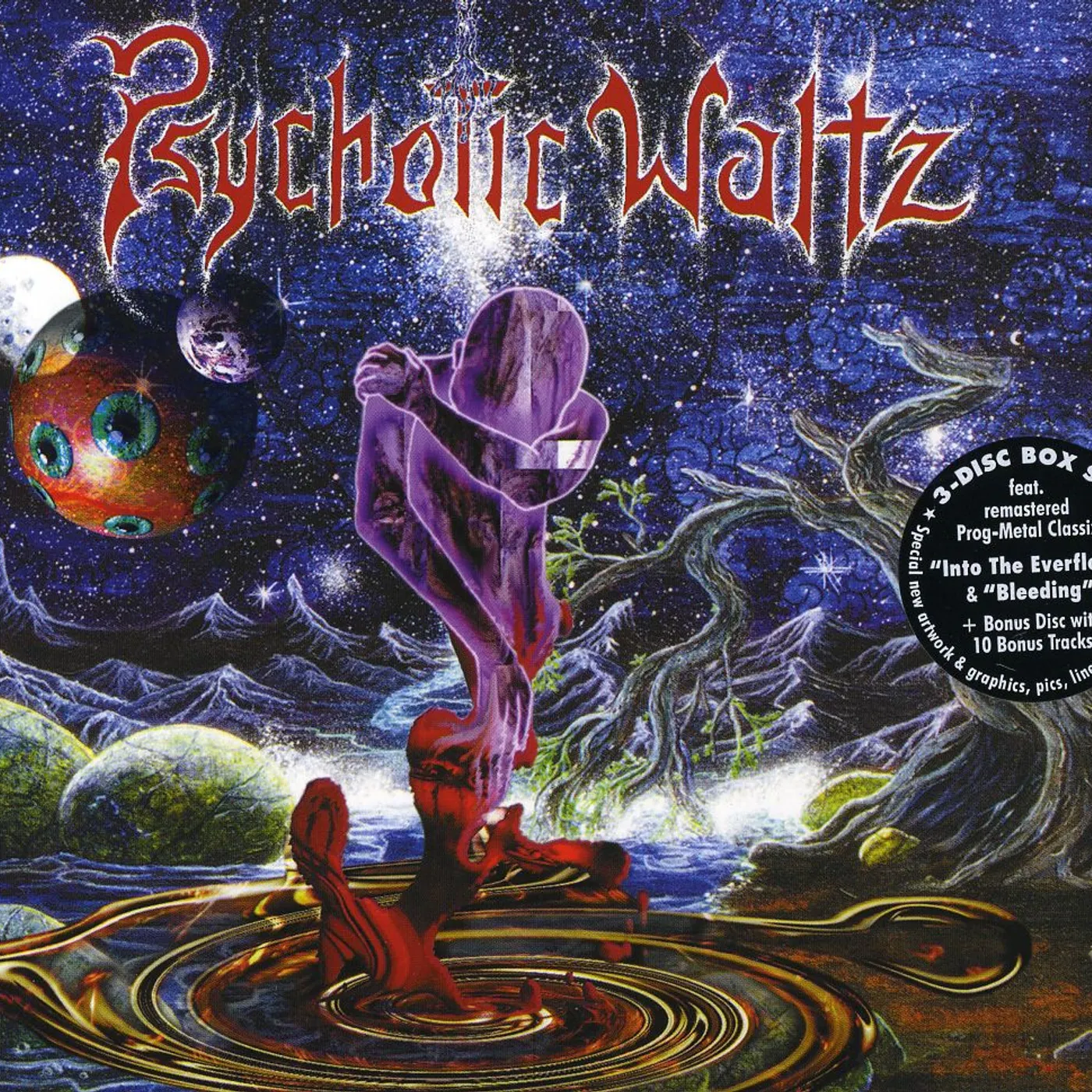 Psychotic Waltz INTO THE EVERFLOW / BLEEDING CD