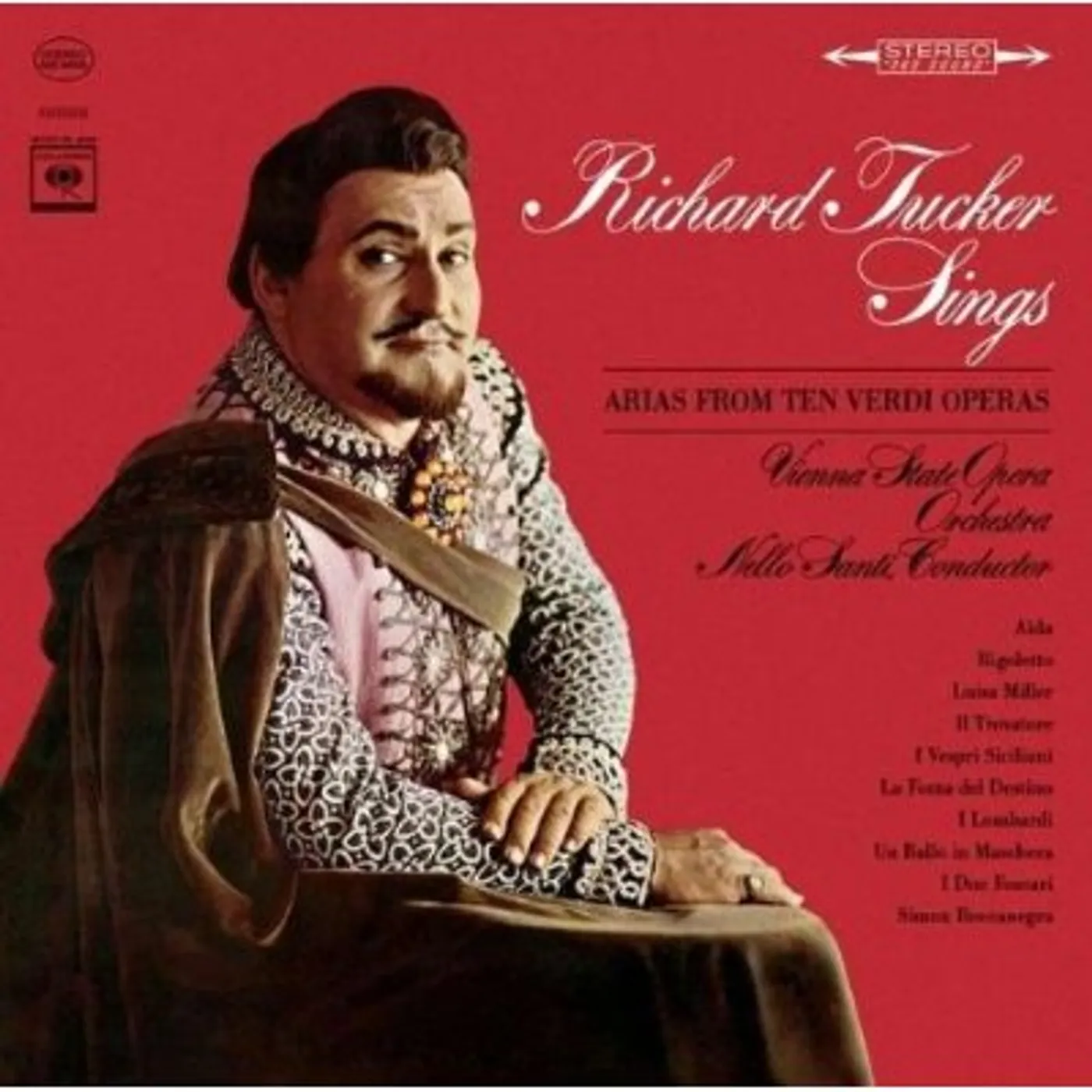 Richard Tucker SINGS VERDI ARIAS CD