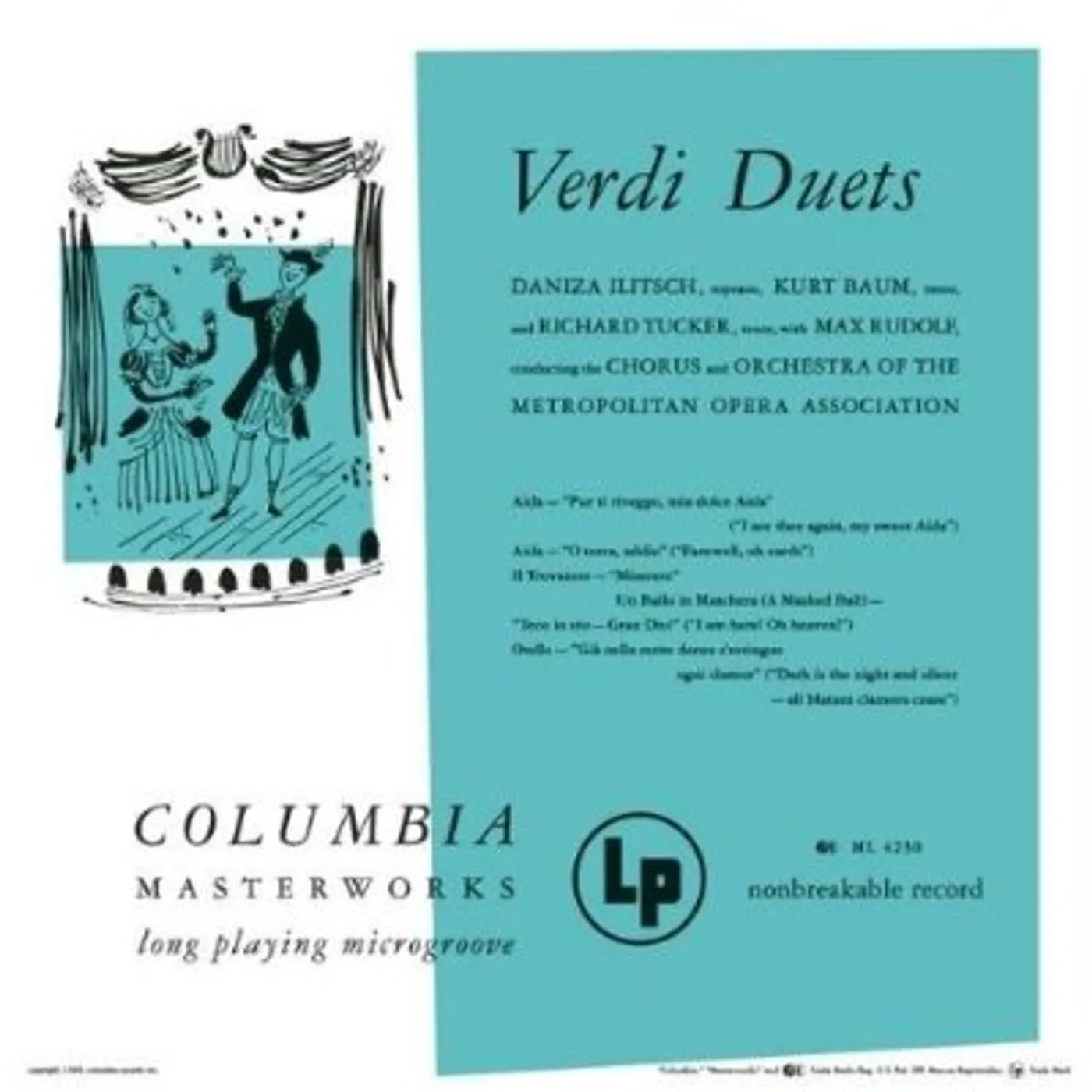 Richard Tucker VERDI DUETS CD