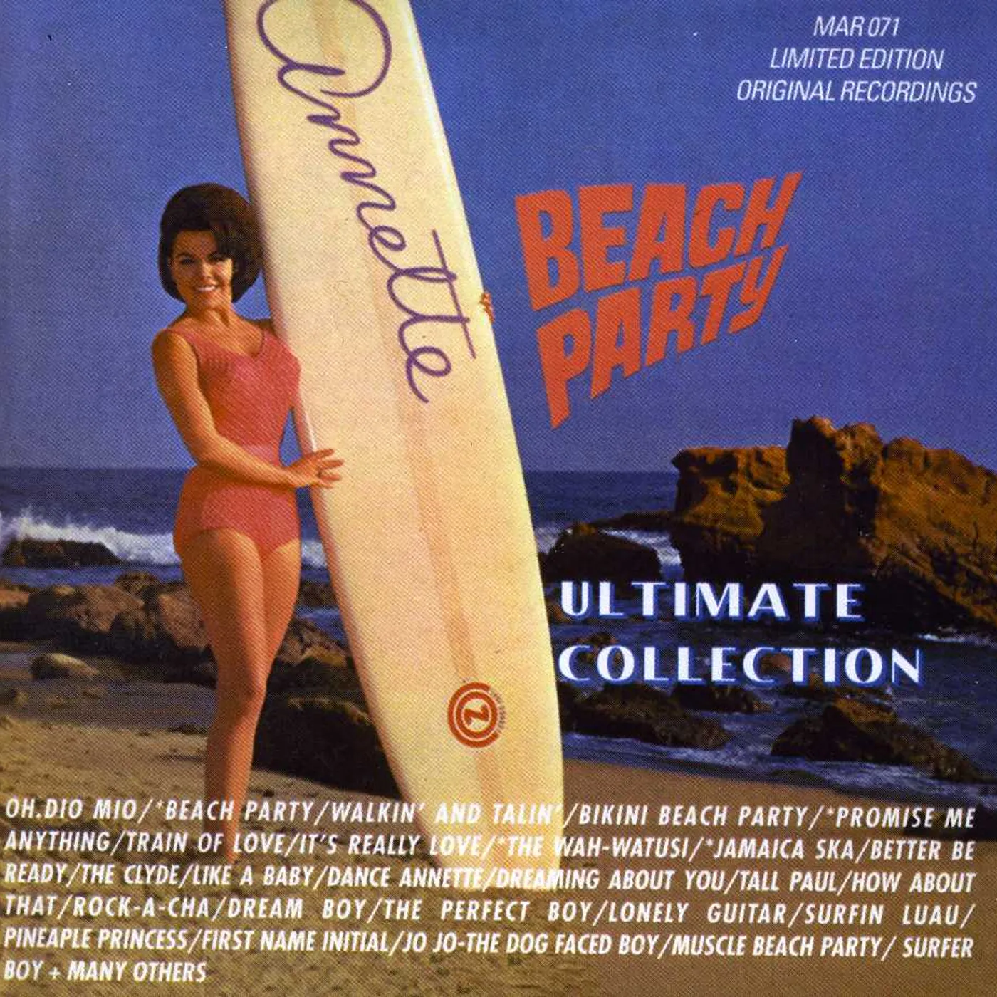 Annette ULTIMATE COLLECTION-BEACH PARTY 30 CUTS CD