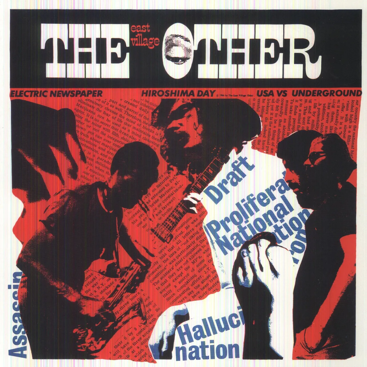 East Village Other ELECTRIC NEWSPAPER Vinyl Record