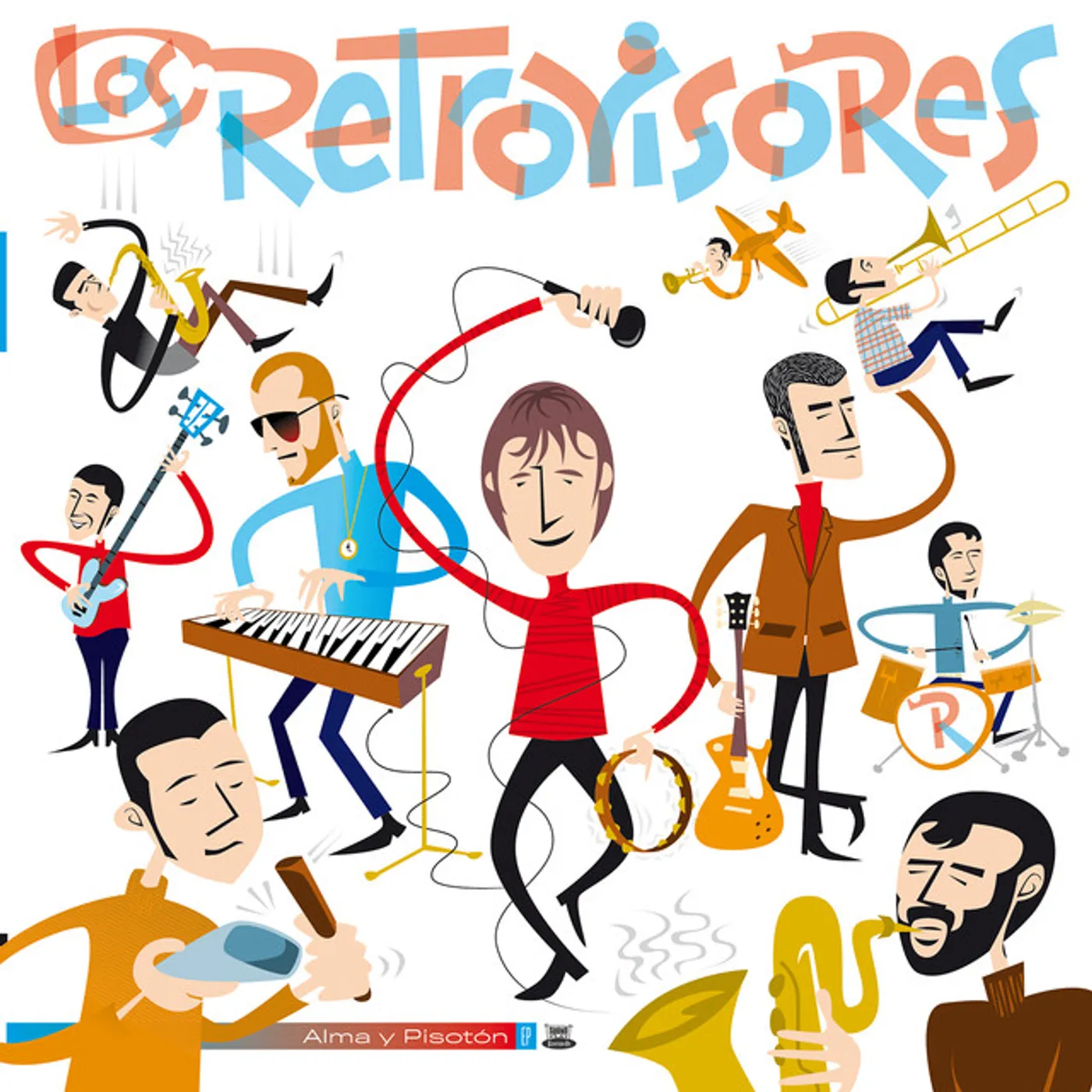 Los Retrovisores ALMA Y PISOTON EP Vinyl Record