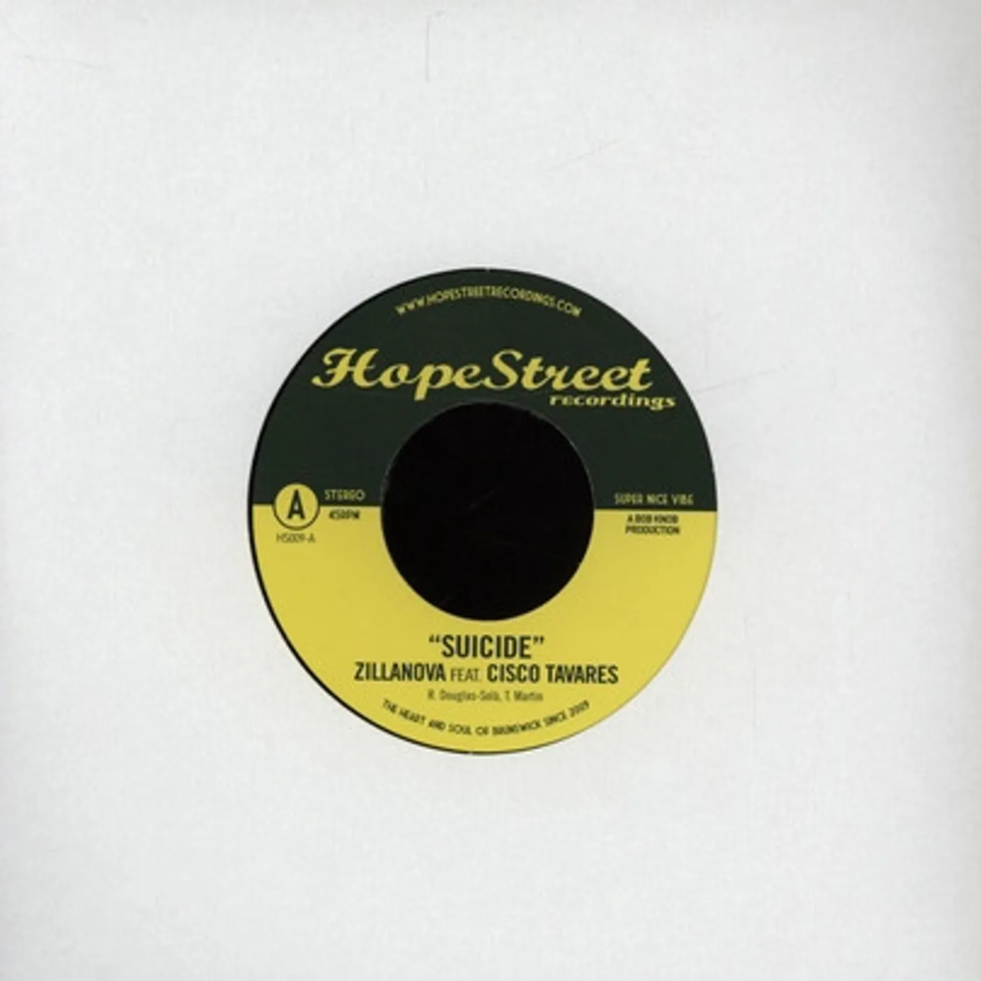 Zillanova SUICIDE Vinyl Record