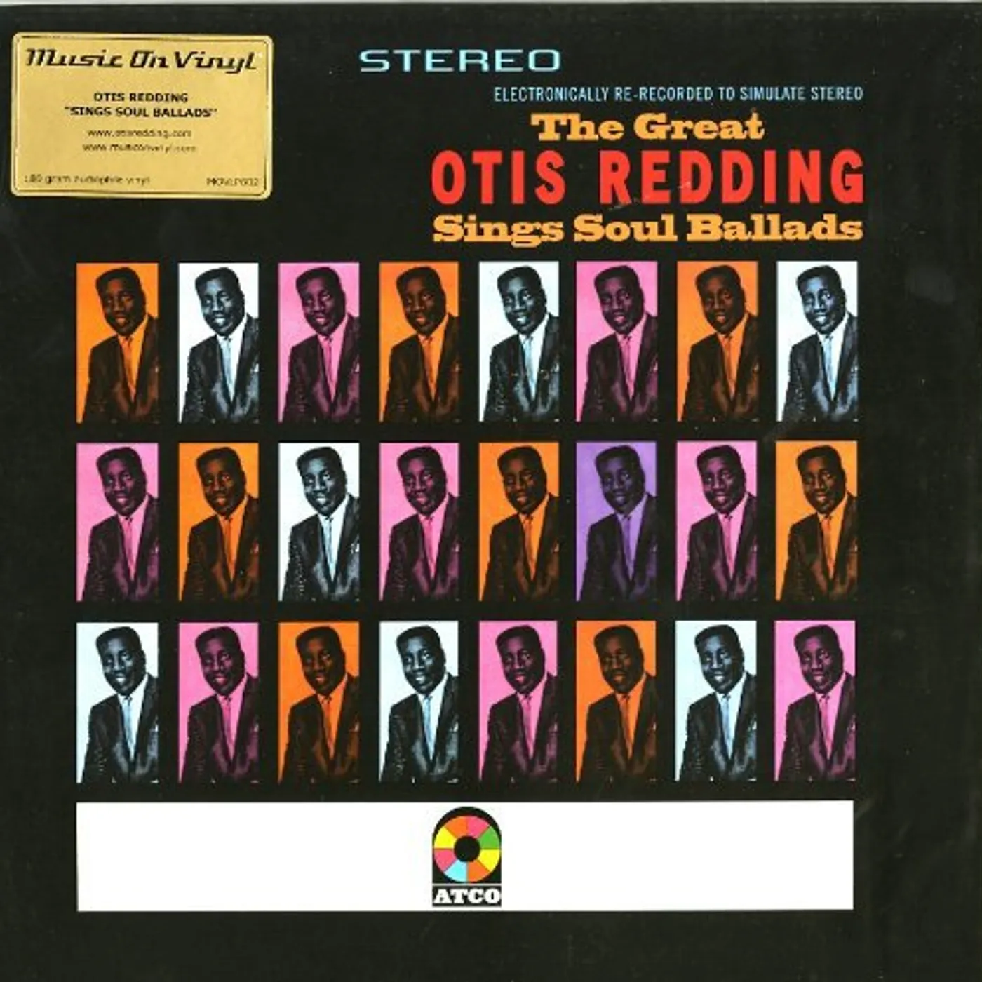 Otis Redding SINGS SOUL BALLADS Vinyl Record