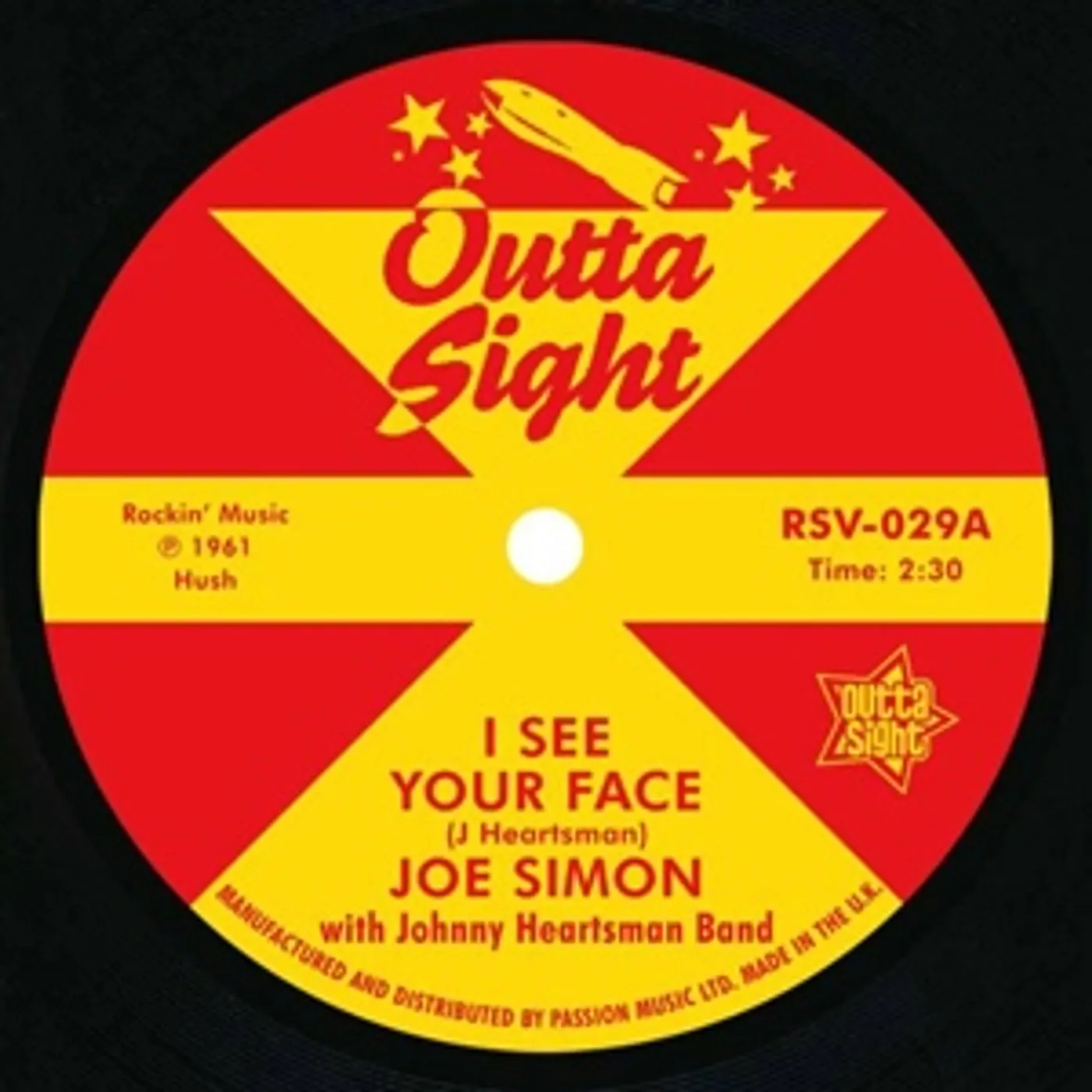 Joe Simon I SEE YOUR FACE Vinyl Record