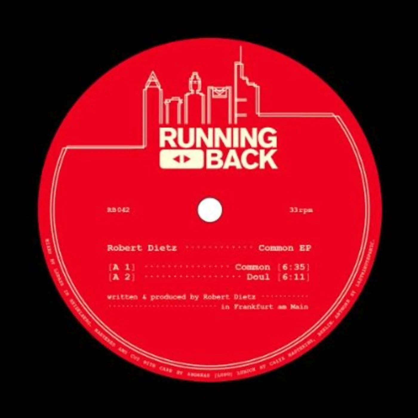 Robert Dietz COMMON Vinyl Record