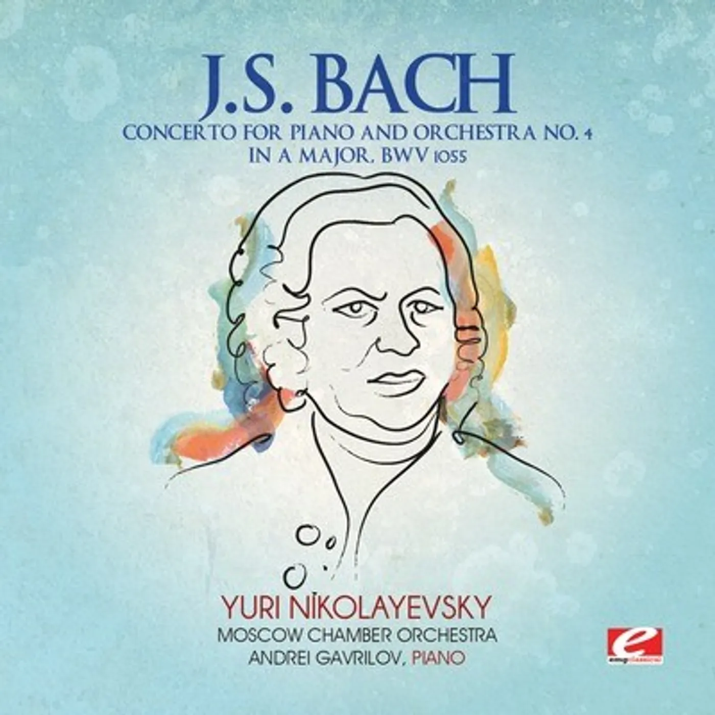 J.S. Bach CONCERTO FOR PIANO AND ORCHESTRA 4 CD