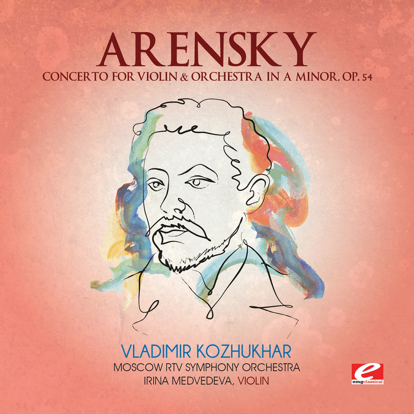 Arensky CONCERTO FOR VIOLIN & ORCHESTRA IN A MINOR CD