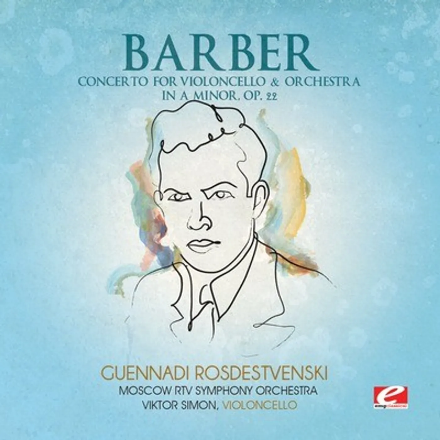 Barber CONCERTO VIOLONCELLO & ORCHESTRA IN A MINOR CD