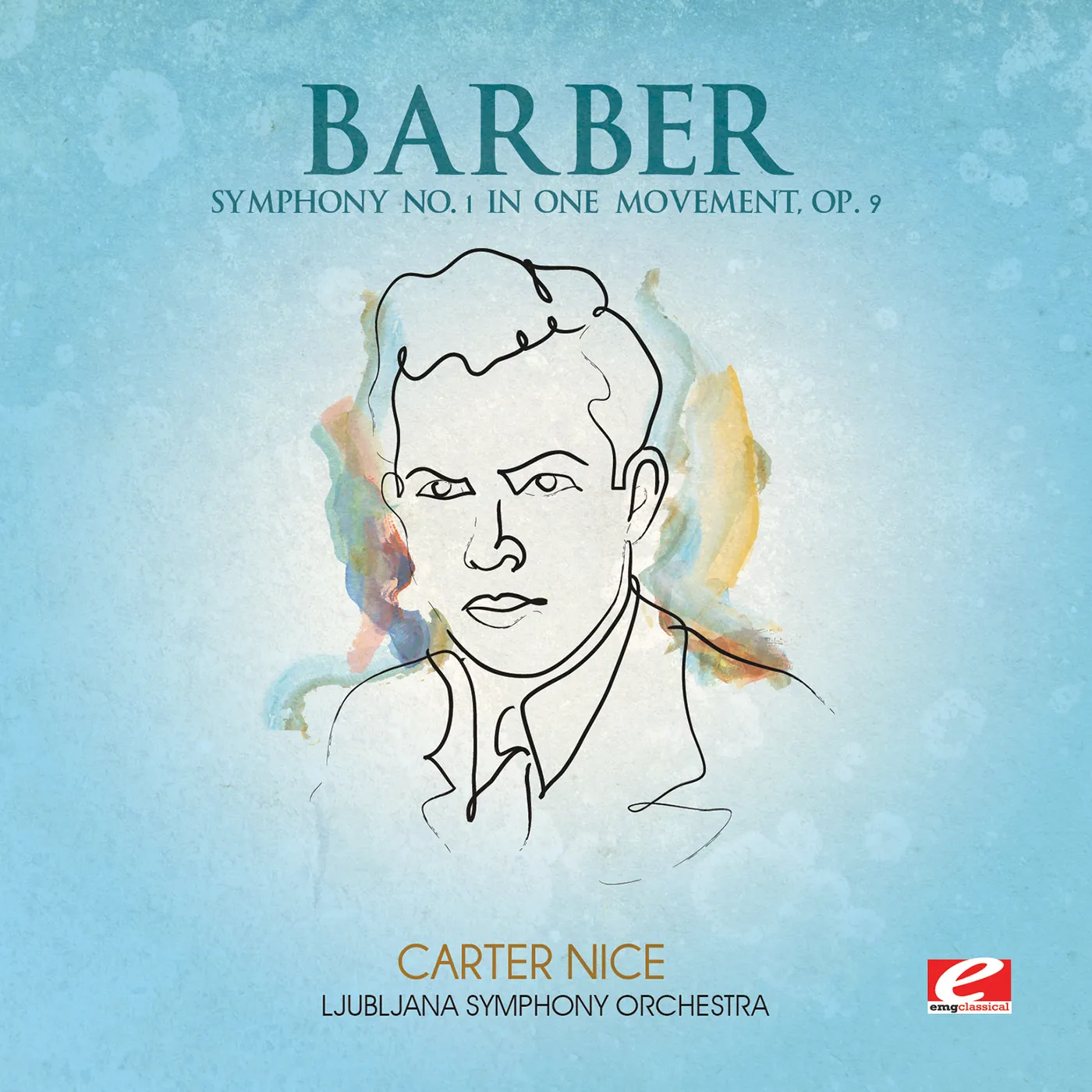 Barber SYMPHONY NO. 1 IN ONE MOVEMENT CD