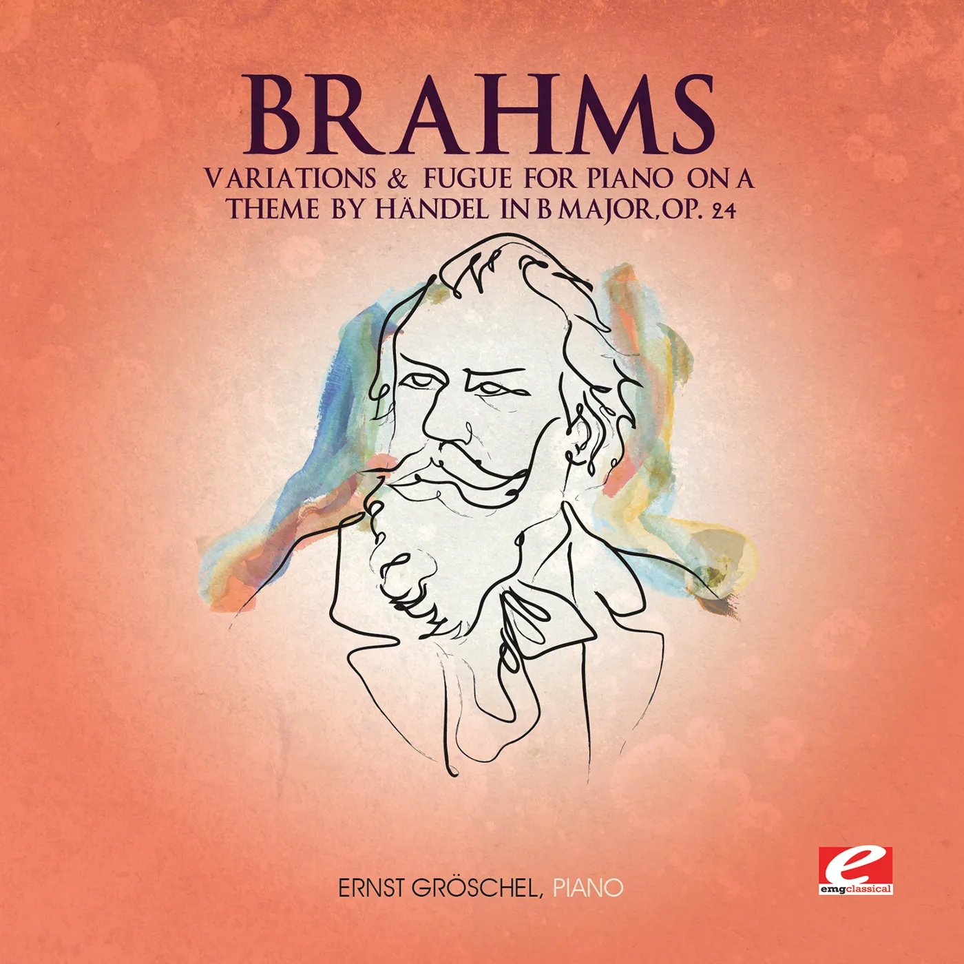 Johannes Brahms VARIATIONS AND FUGUE FOR PIANO CD
