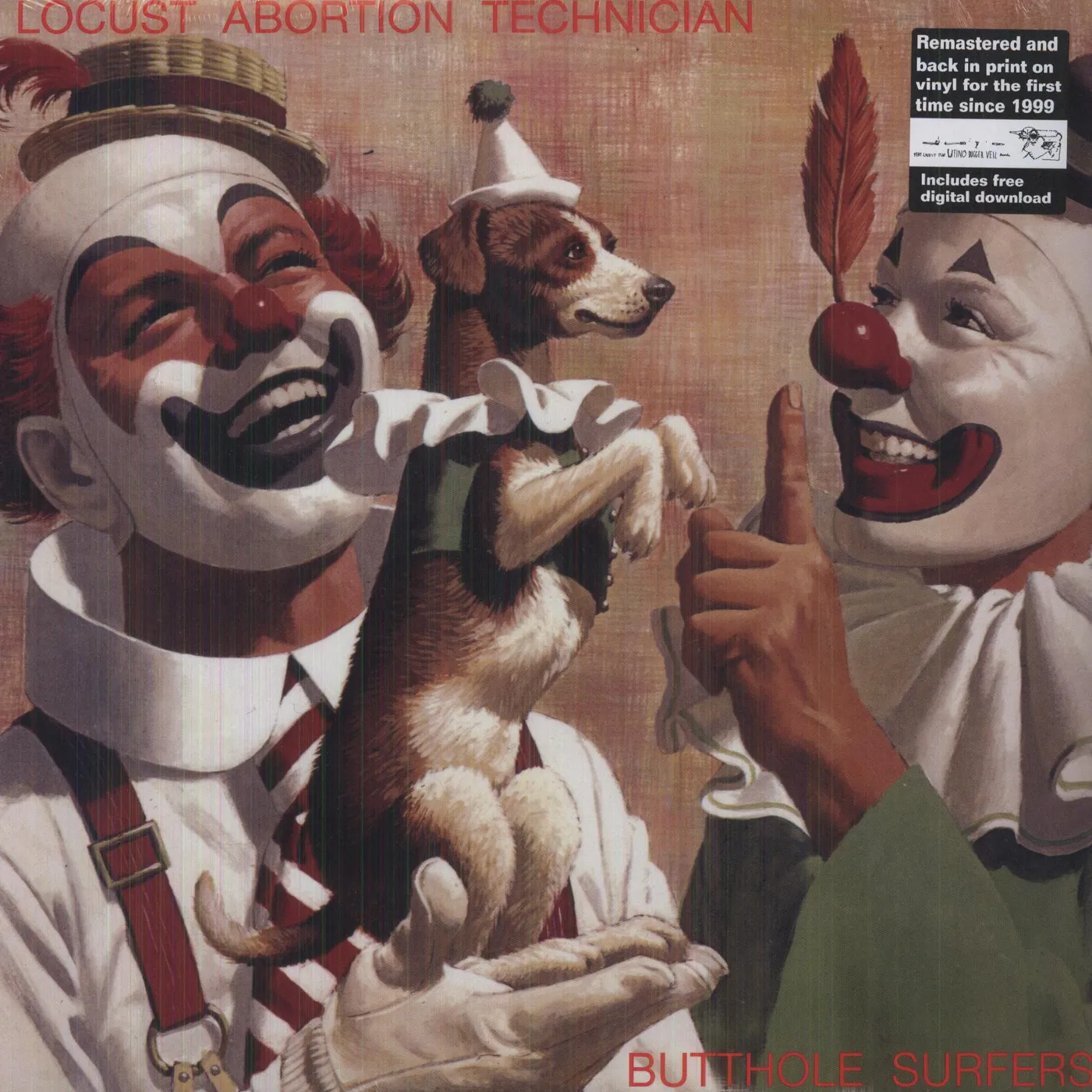 Butthole Surfers Locust Abortion Technician Vinyl Record