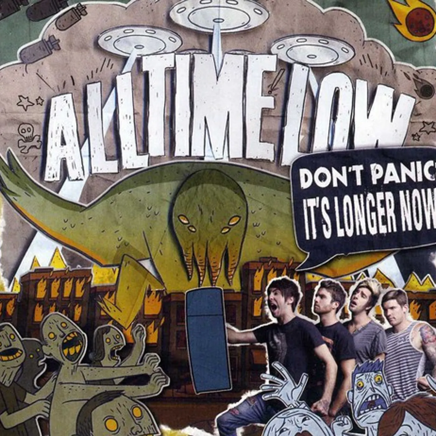 All Time Low DON'T PANIC: IT'S LONGER NOW (DIG) CD