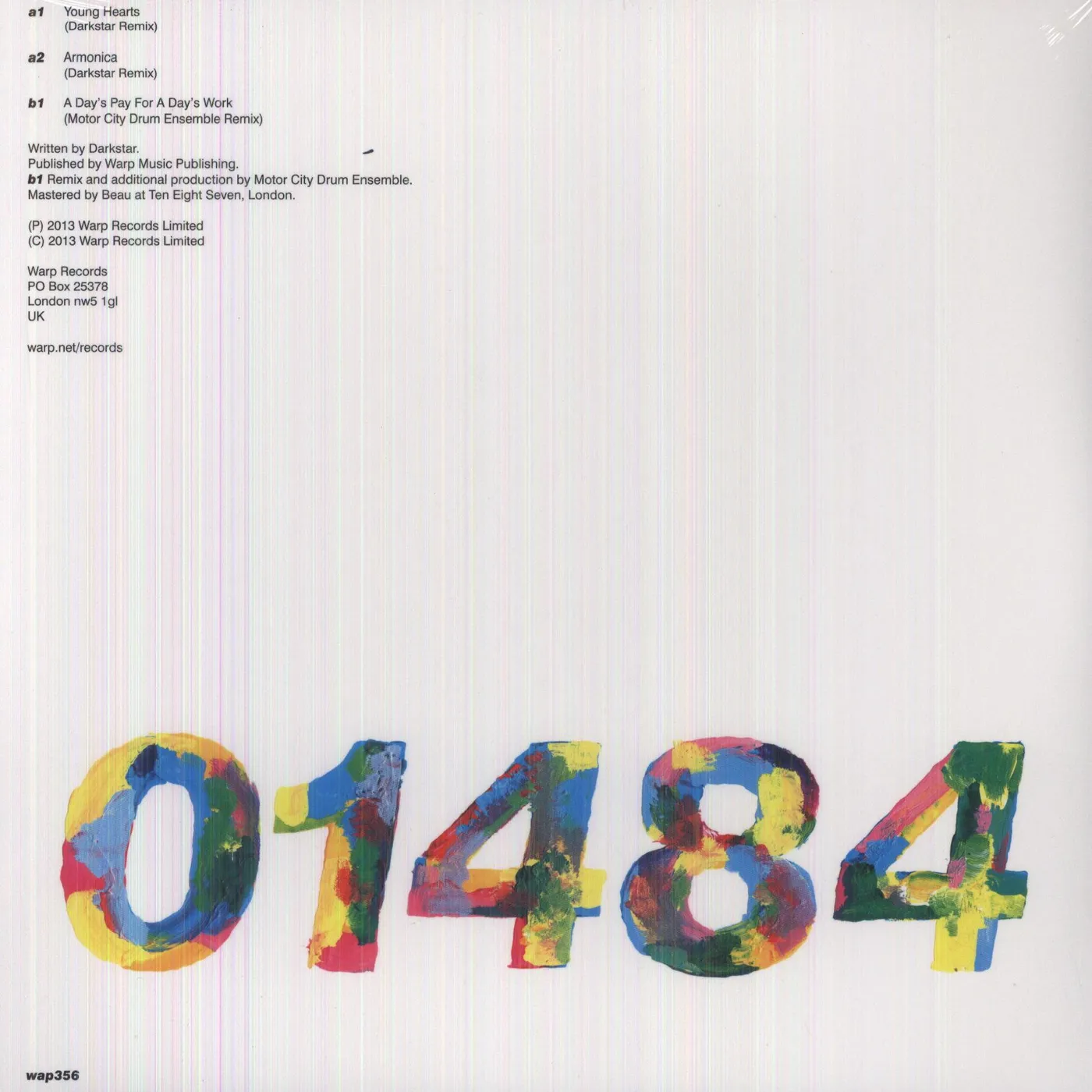 Darkstar 01484 Vinyl Record