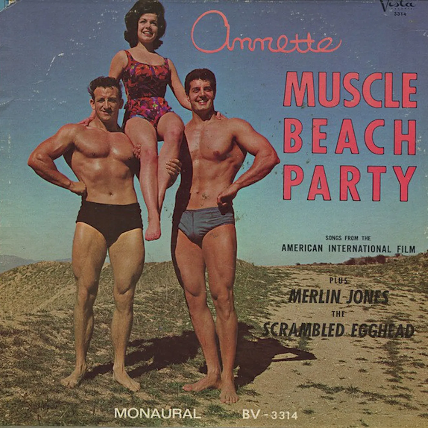 Annette MUSCLE BEACH PARTY Vinyl Record