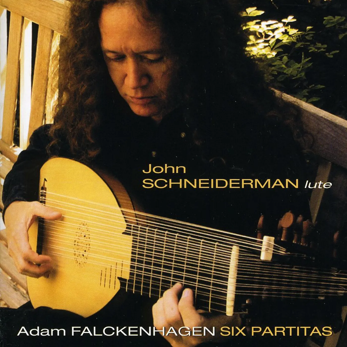 John Schneiderman SIX PARTITAS FOR SOLO LUTE CD