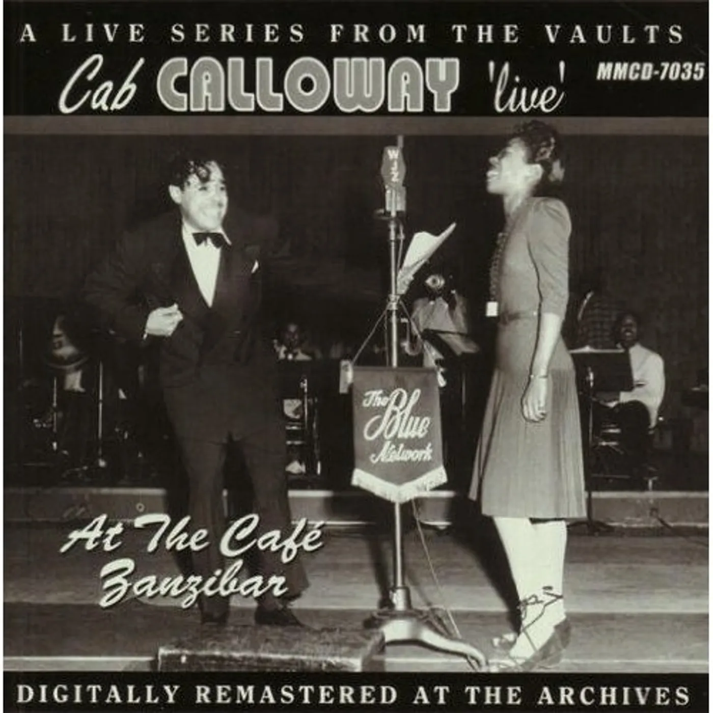Cab Calloway LIVE AT THE CAFE ZANZIBAR CD