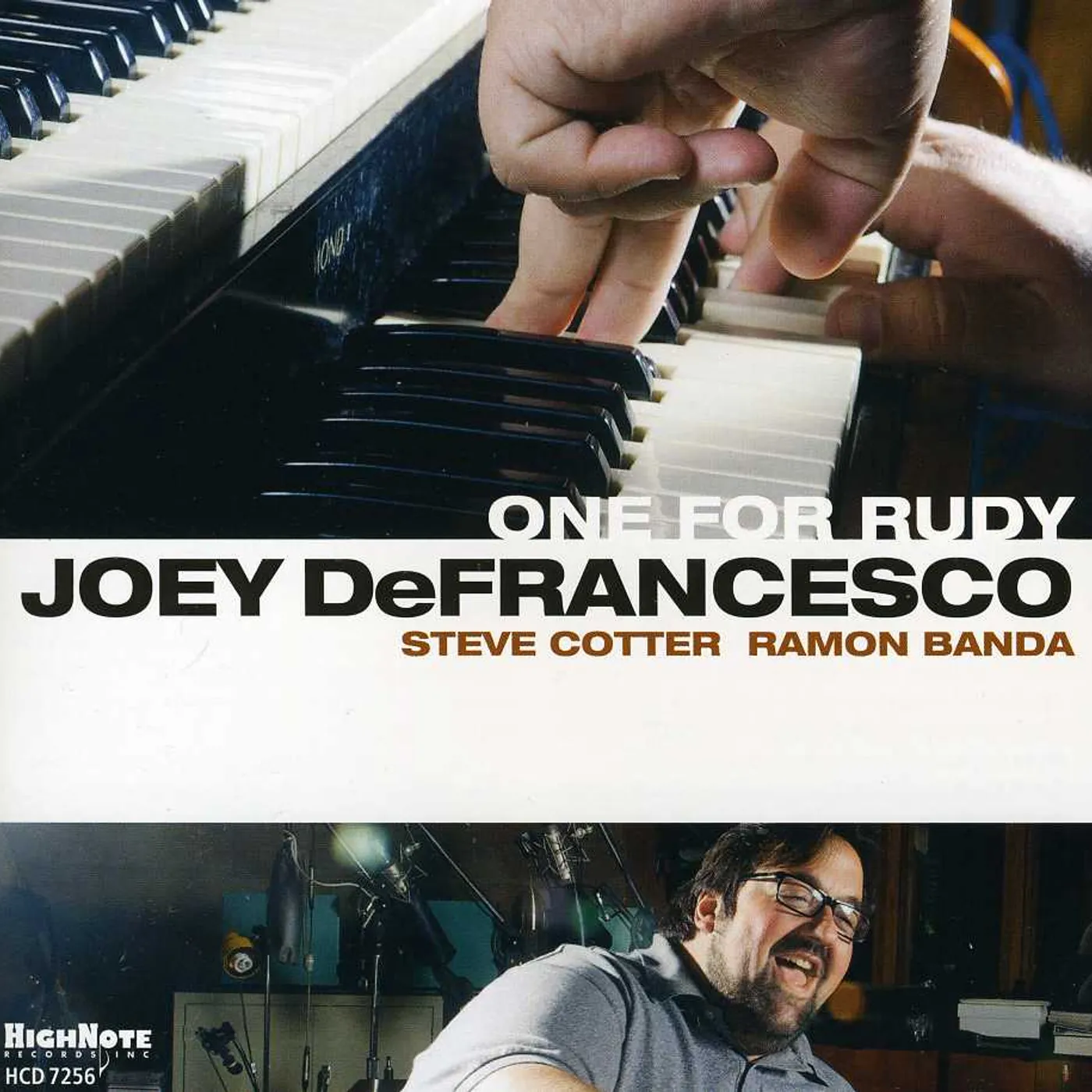 Joey DeFrancesco ONE FOR RUDY CD