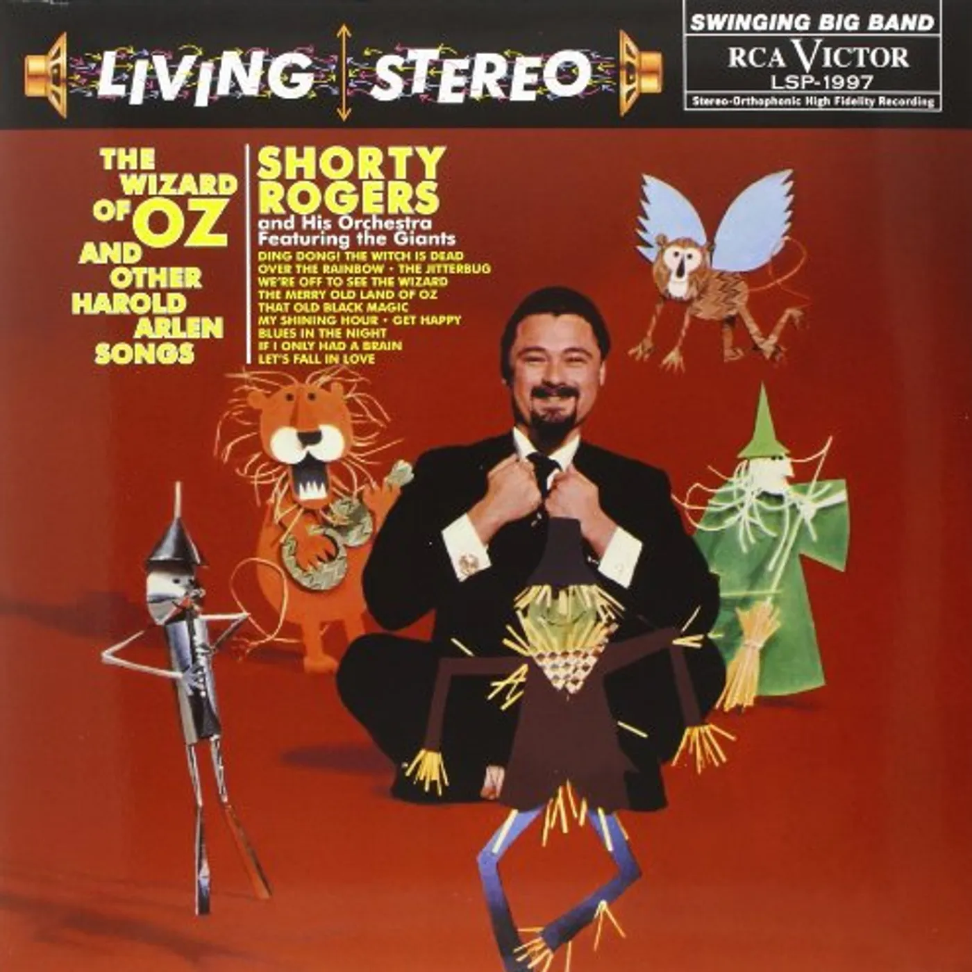 Shorty Rogers And His Orchestra WIZARD OF OZ & OTHER HAROLD ARLEN SONGS Vinyl Record