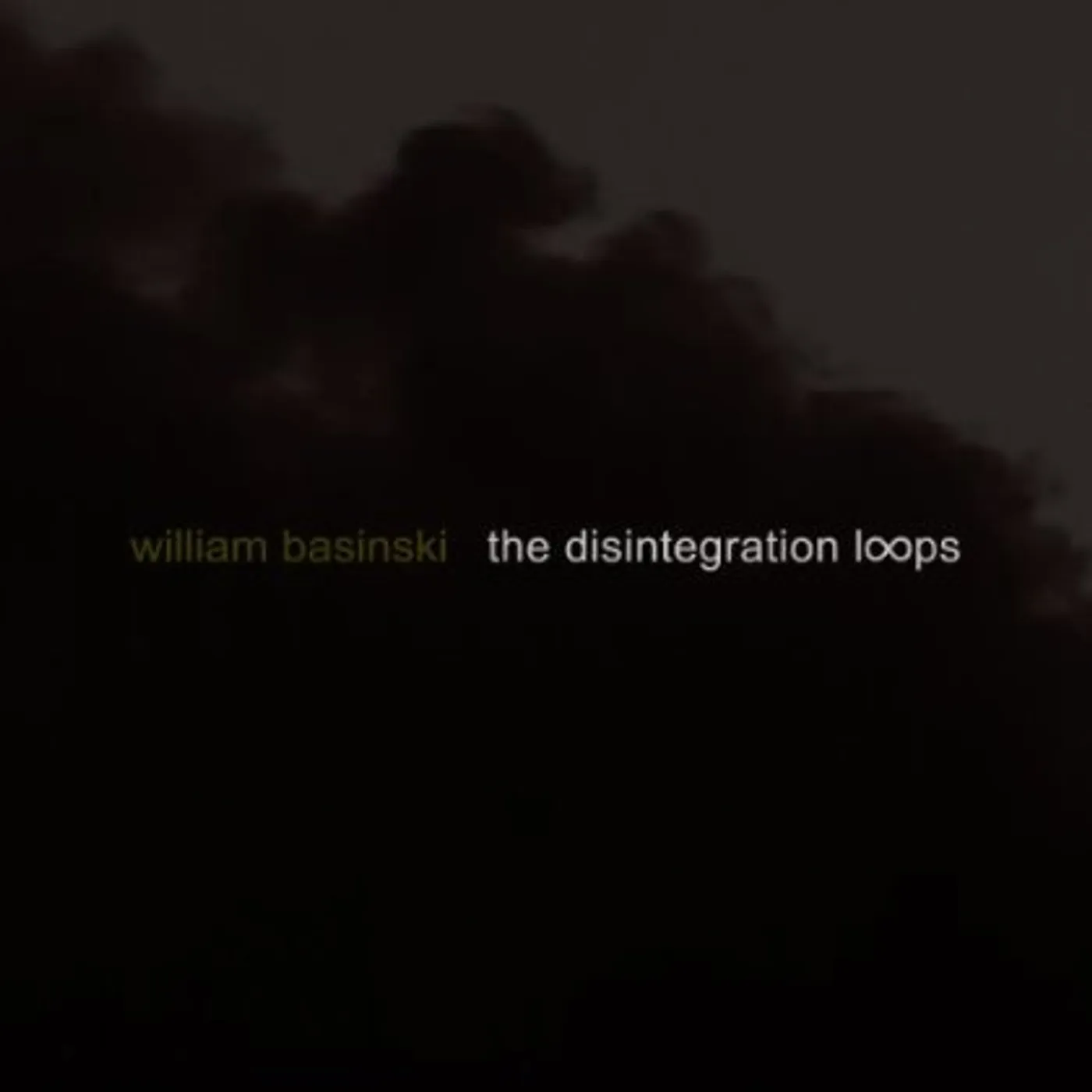 William Basinski DISINTEGRATION LOOPS CD