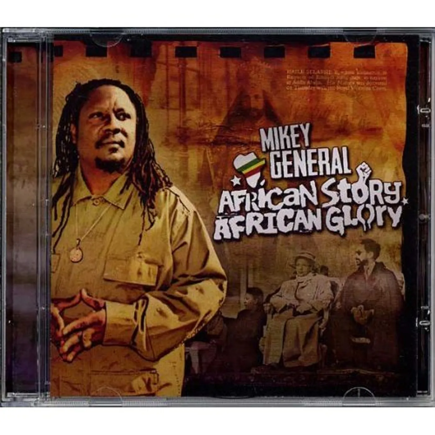Mikey General AFRICAN STORY AFRICAN GLORY CD
