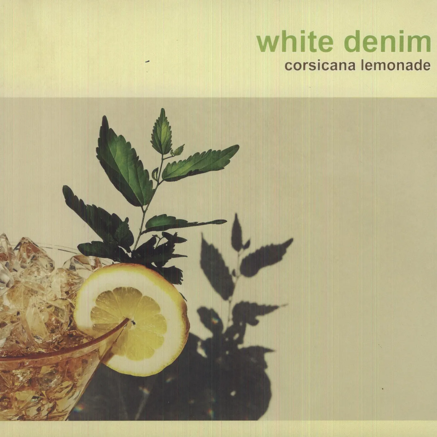 White Denim Corsicana Lemonade Vinyl Record