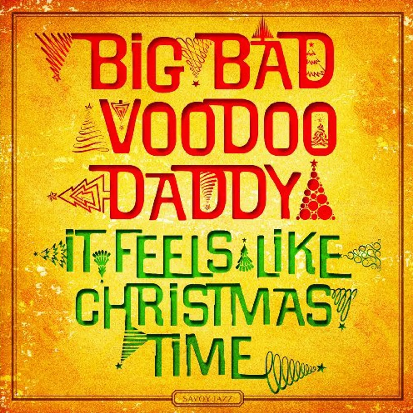 Big Bad Voodoo Daddy It Feels Like Christmas Time Vinyl Record