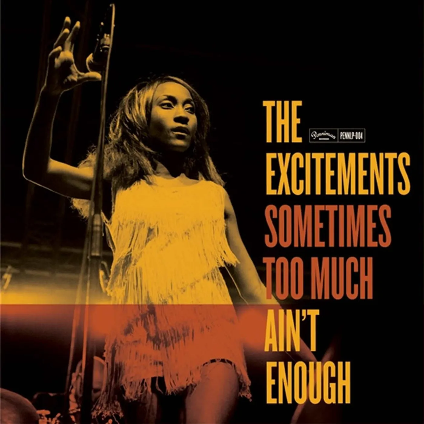 The Excitements SOMETIMES TOO MUCH AINT ENOUGH Vinyl Record