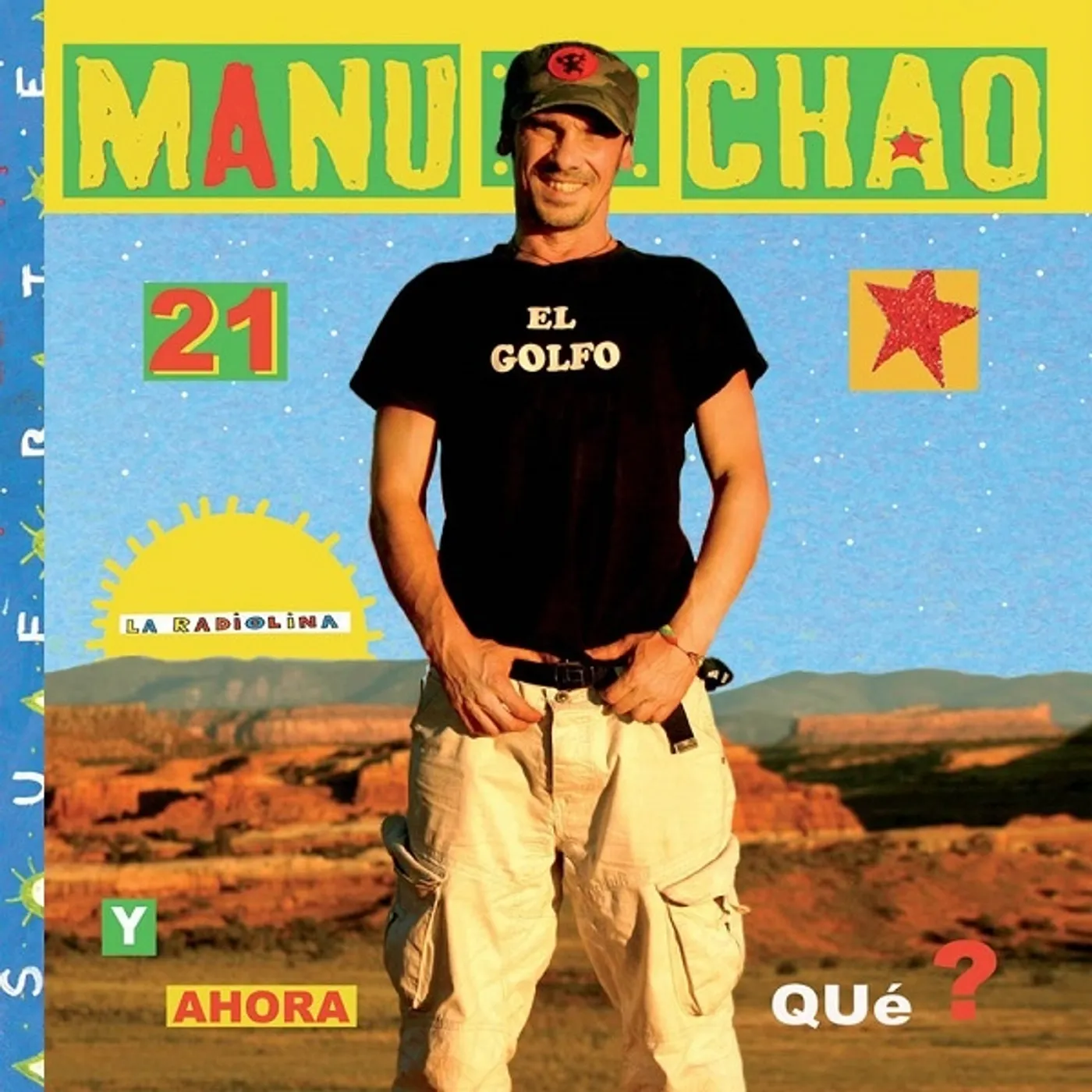 Manu Chao RADIOLINA Vinyl Record