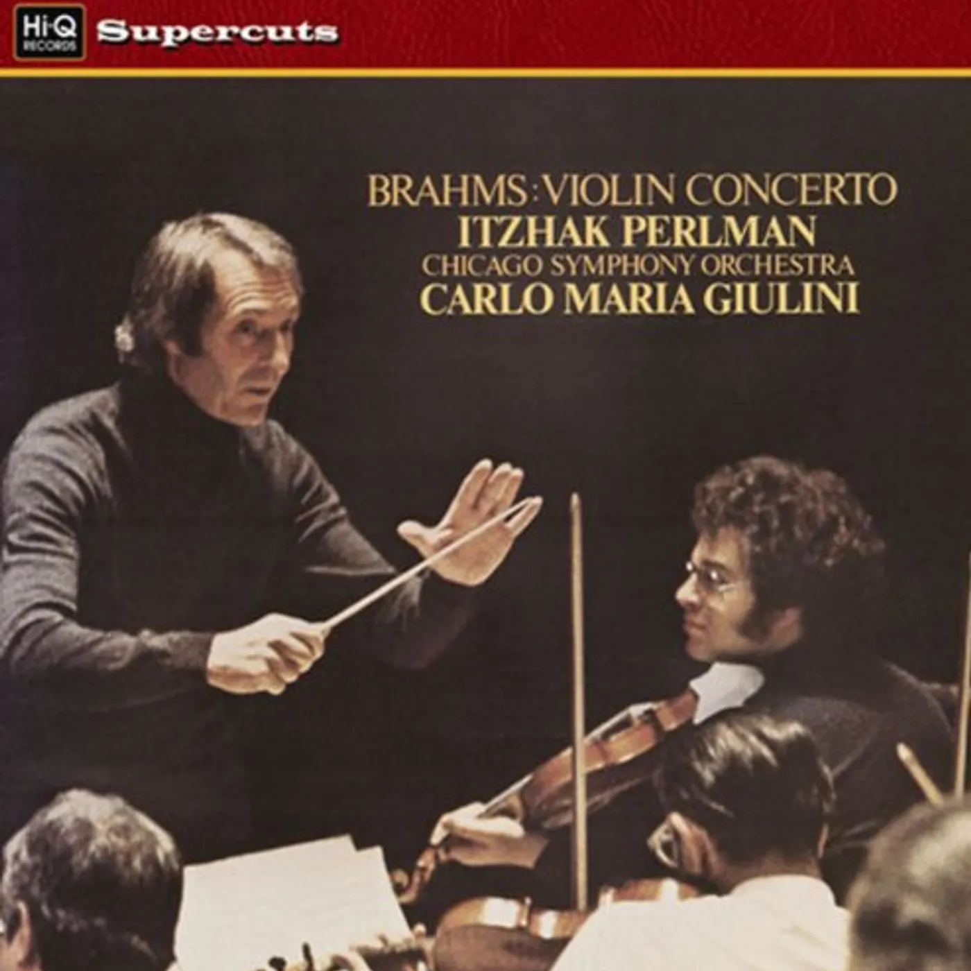 Itzhak / Chicago Symphony Orchestra BRAHMS VIOLIN CTO Vinyl Record