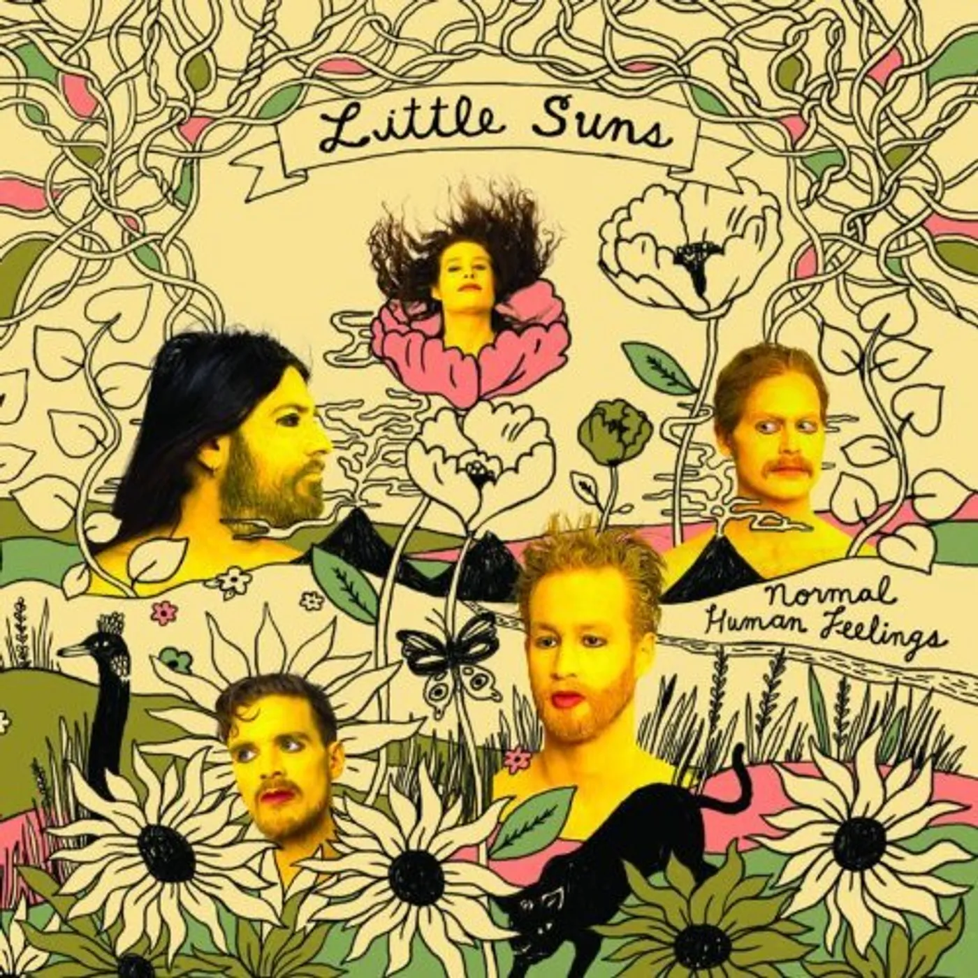 Little Suns Normal Human Feelings Vinyl Record