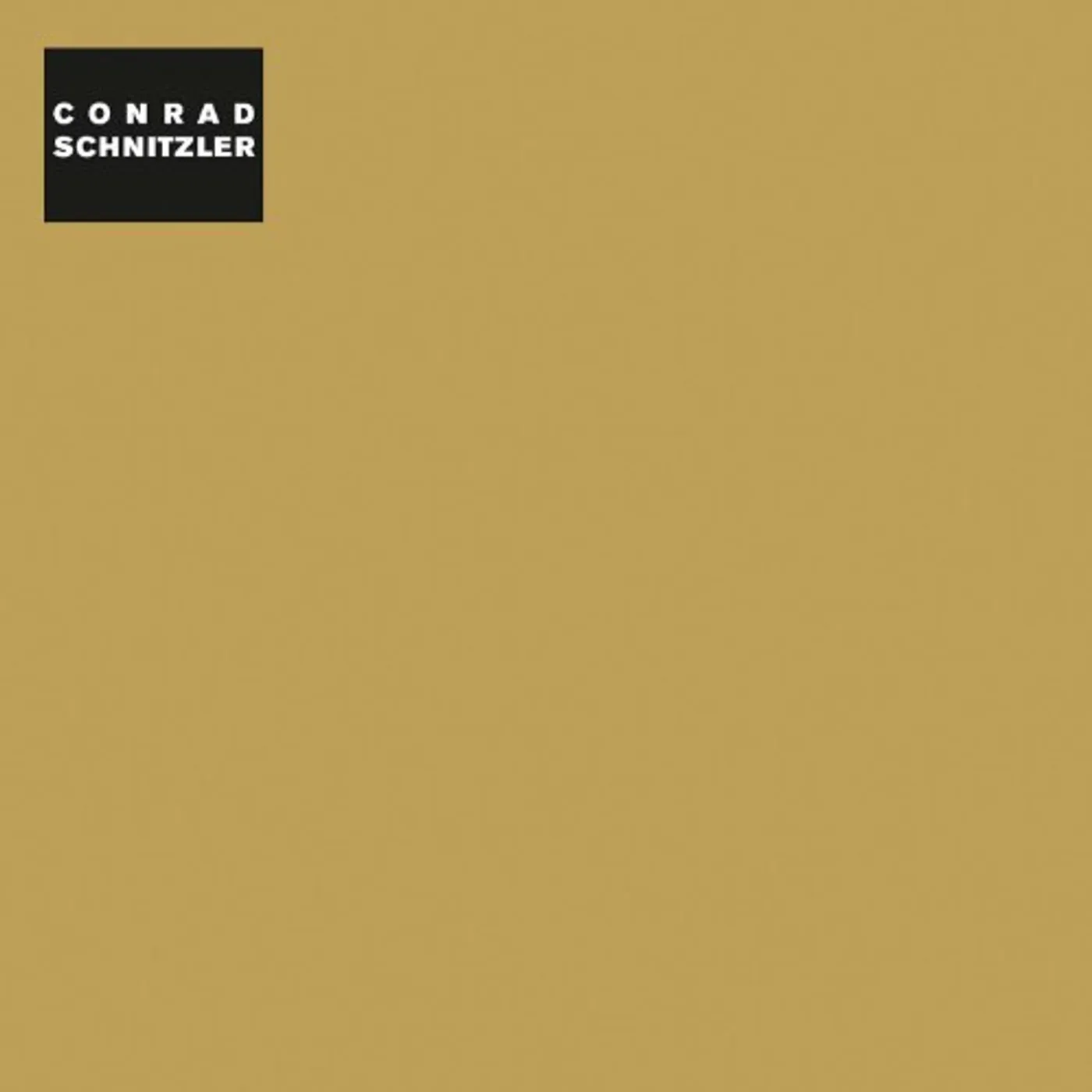 Conrad Schnitzler Gold Vinyl Record
