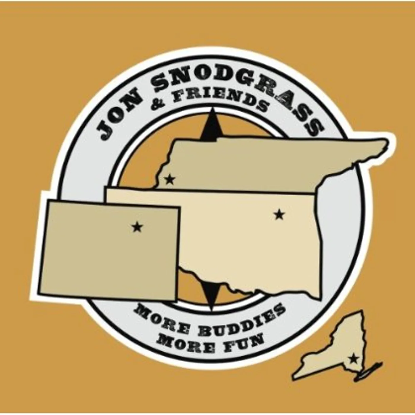 Jon Snodgrass MORE BUDDIES MORE FUN Vinyl Record