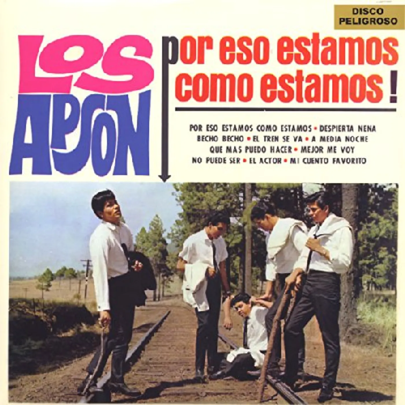 Los Apson POR ESO ESTAMOS COMO ESTAMOS Vinyl Record