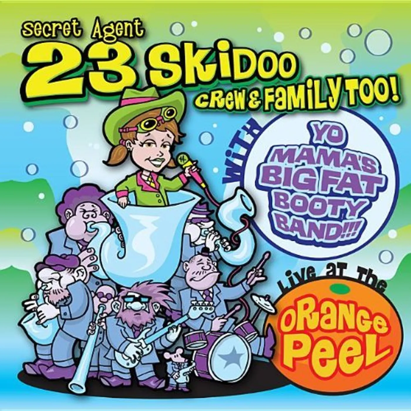 Secret Agent 23 Skidoo LIVE AT THE ORANGE PEEL CD