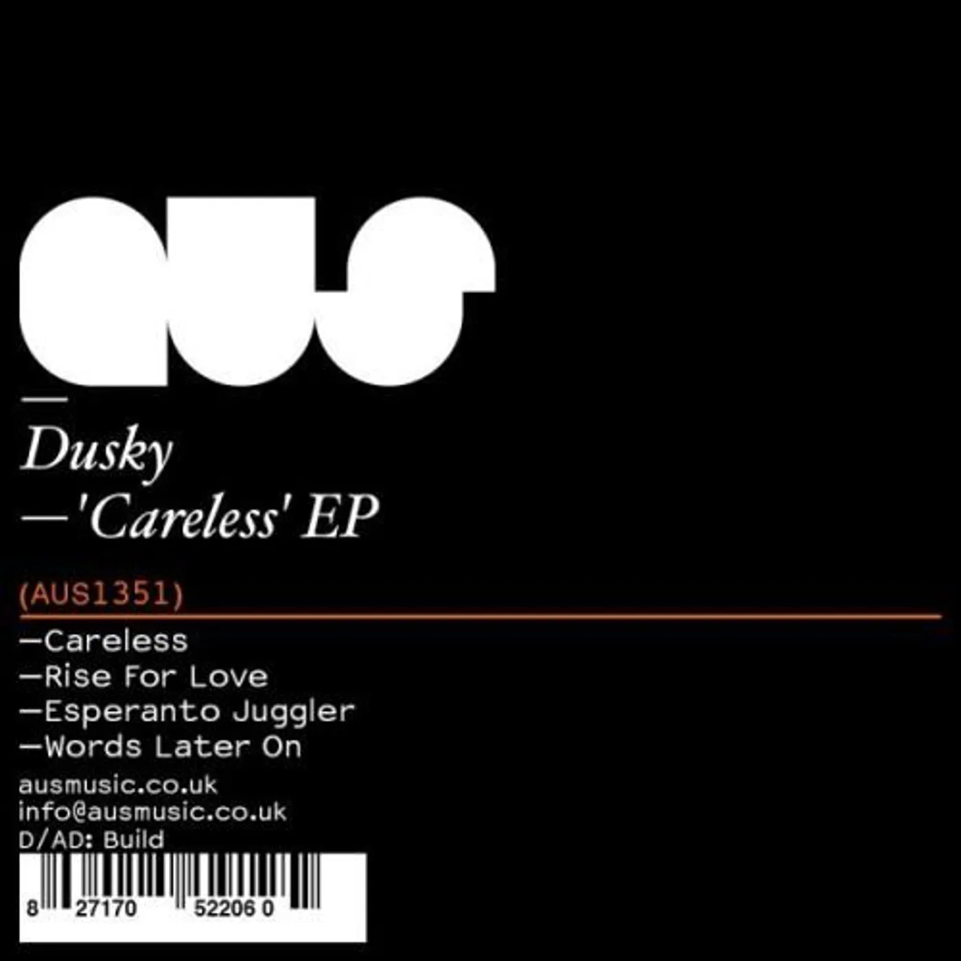 Dusky Careless Vinyl Record