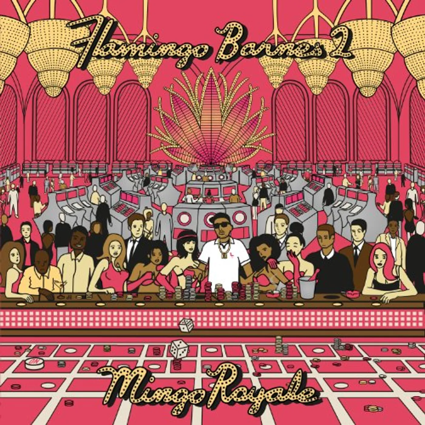 Trademark Da Skydiver Flamingo Barnes 2: Mingo Royale Vinyl Record