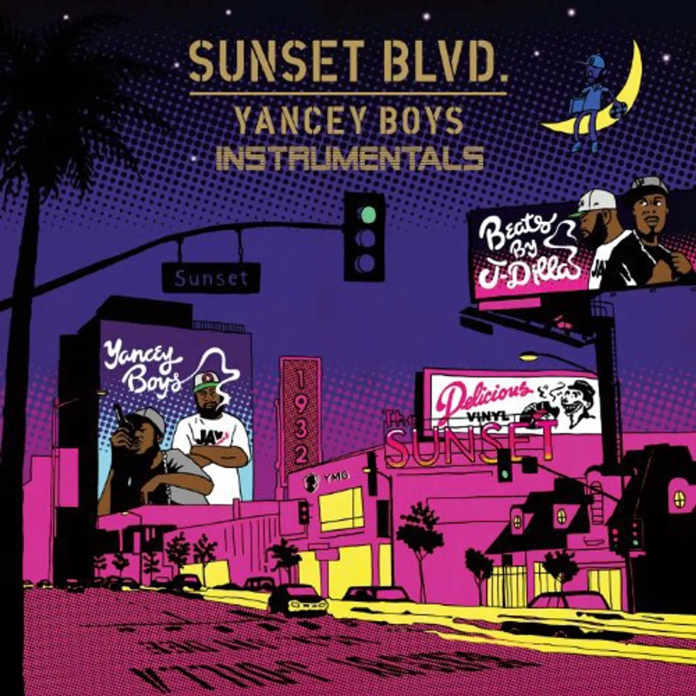 Yancey Boys SUNSET BLVD INSTRUMENTALS Vinyl Record